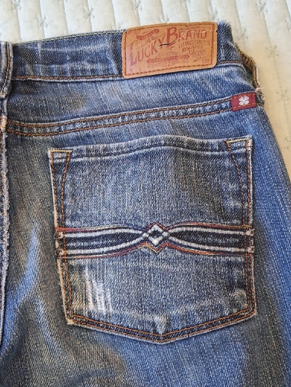 Lucky Brand Women's Blue Bootcut Jeans